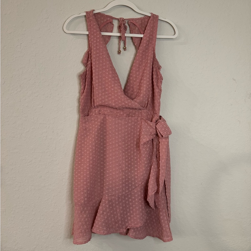 Altar’d State Knit Tie Waist Dress